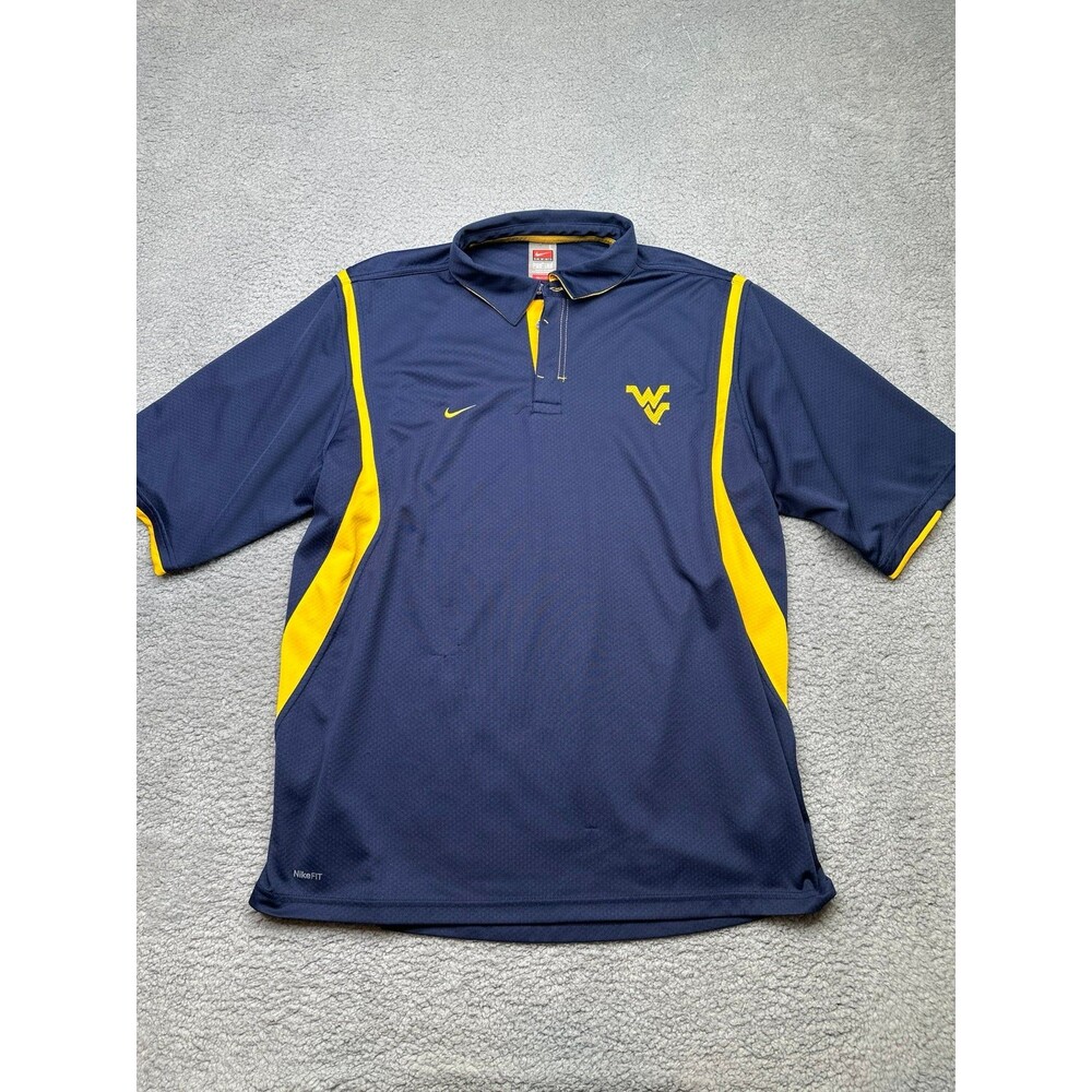 Nike Fit West Virginia polo size large